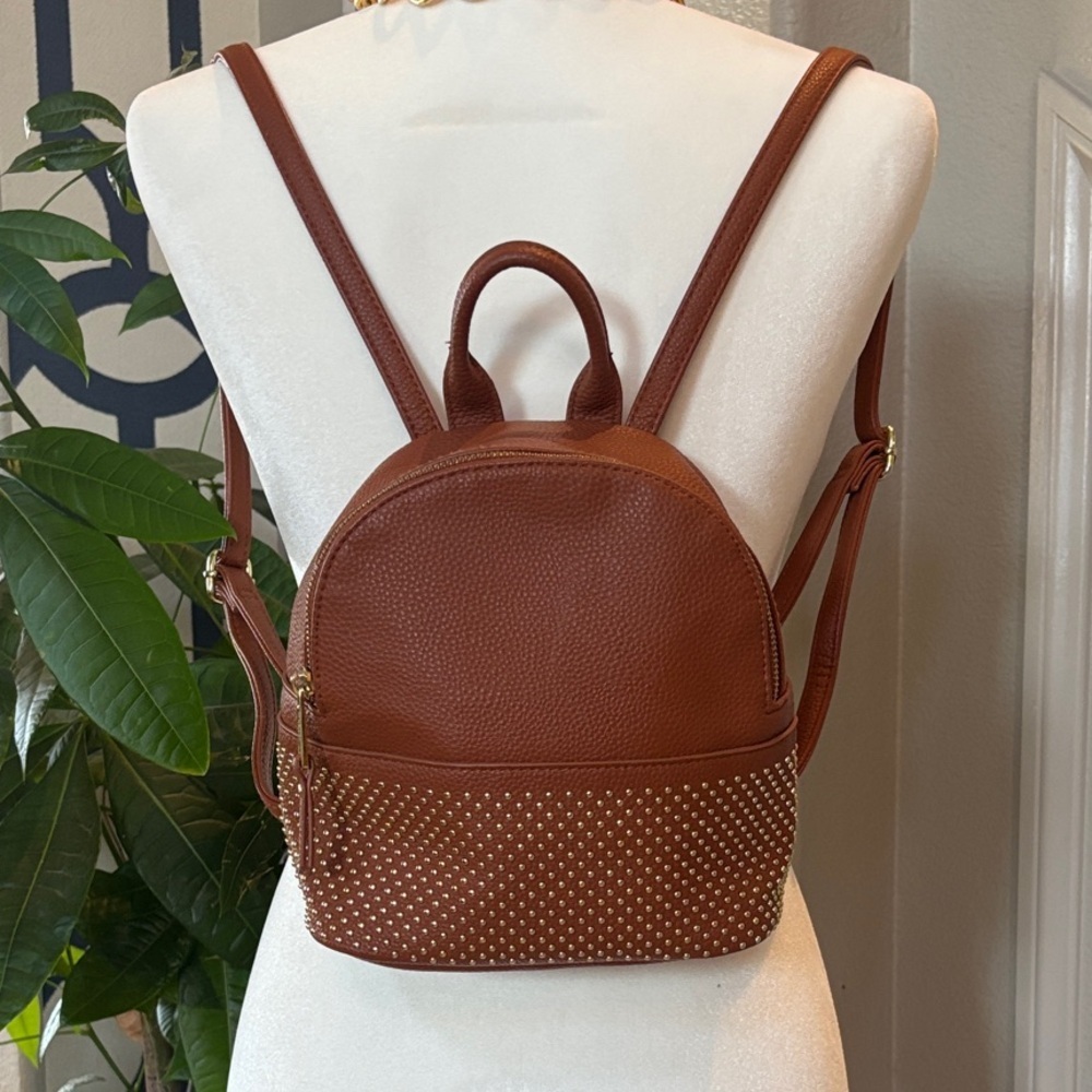 Mini Gold Studded Madden Girl Backpack 🤩